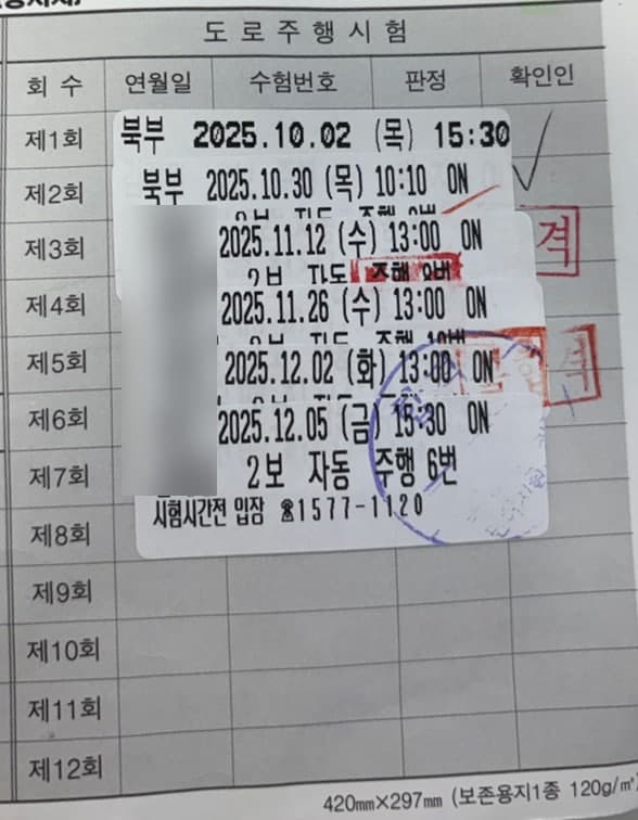 🚙 11수생의 2종 운전면허 취득기 | 부산 북부운전면허시험장, 드라이빙존, 덕포자동차운전학원, 총 비용, 점수확인방법